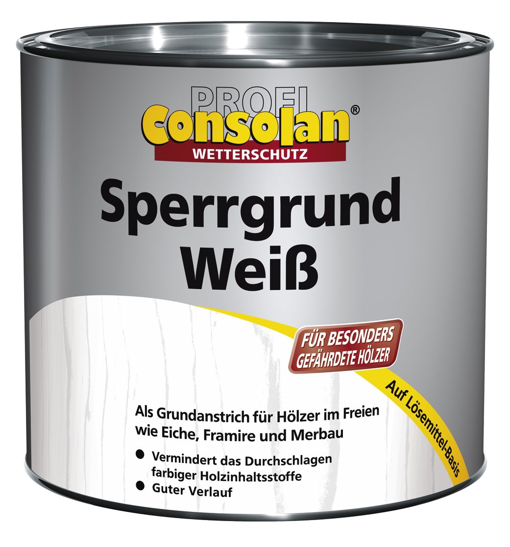 Consolan Profi Sperrgrund - 750 ml Weiß