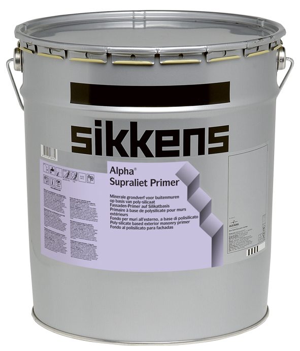 Sikkens Alpha Supraliet Primer - 15 Liter Farblos - Spezial-Grundierung für den Einsatz mit Alpha-Supraliet