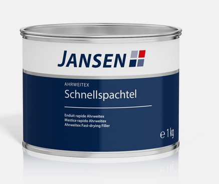 Jansen Ahrweitex Schnellspachtel - 1 kg Weiß