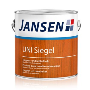 Jansen Uni Siegel - versiegelnder Lack für Holz im Innen- und Außenbereich - 375 Milliliter in Hochglänzend