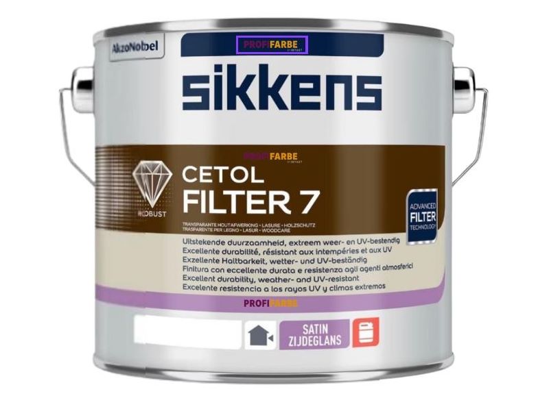 Sikkens Cetol Filter 7 - 1 Liter 020 Ebenholz