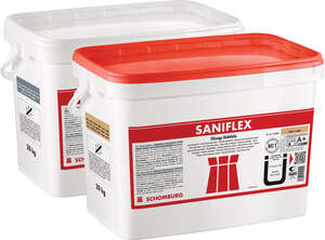 Schomburg Saniflex - 5 kg Grau - Flüssige Dichtfolie, gebrauchsfertig