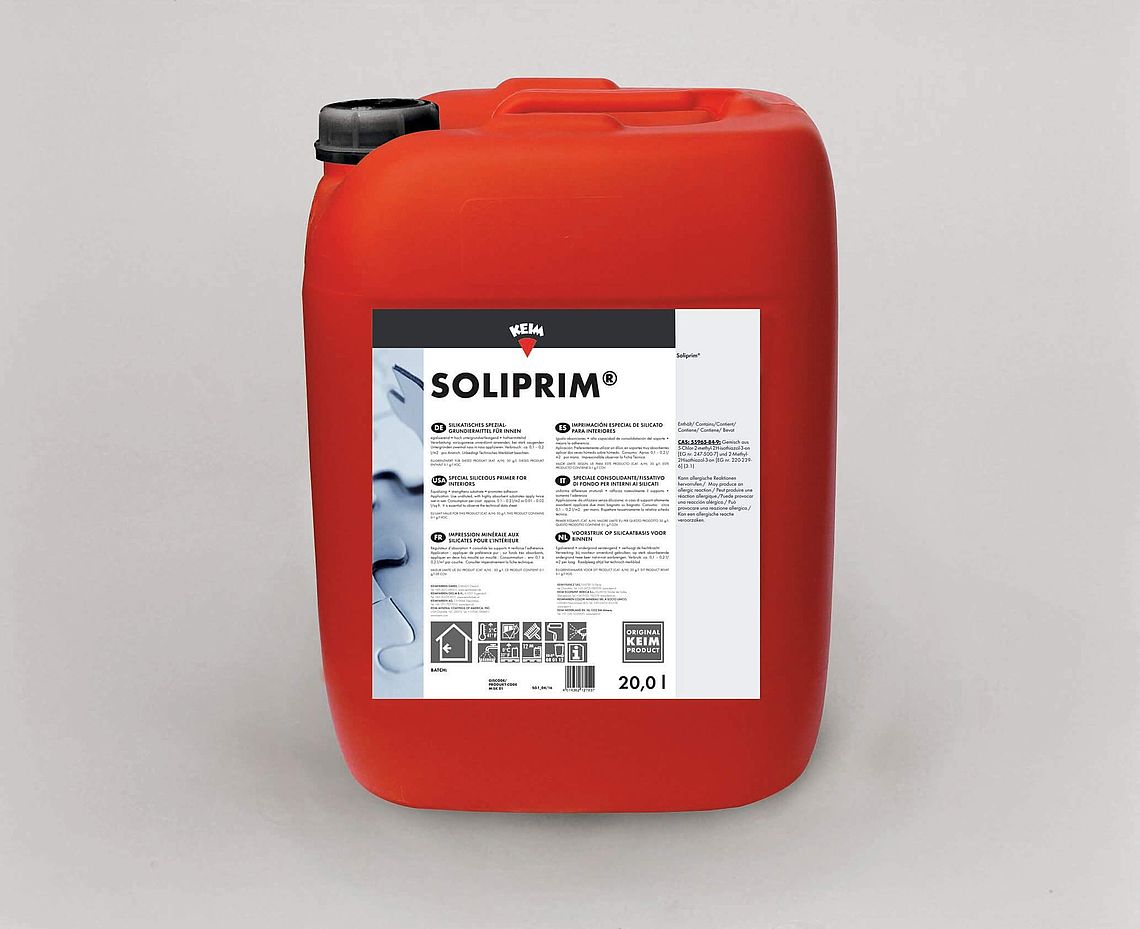 KEIM Soliprim - 5 Liter Silikatisches Spezial-Grundiermittel für Innen