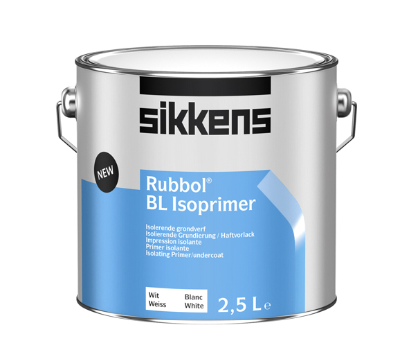Sikkens Rubbol BL Isoprimer - Wasserbasierte, isolierende Grund- und Zwischenbeschichtung - Weiß
