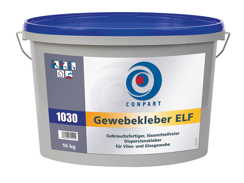 Conpart Gewebekleber ELF 1030 - gebrauchsfertiger, lösemittelfreier Dispersionsklebstoff - 16 kg