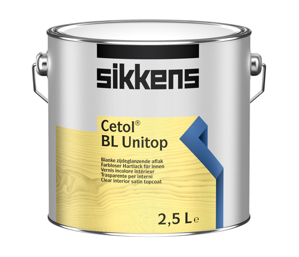 Sikkens Cetol BL Unitop - 500 ml Farblos -  hochstrapazierbarer Überzugslack für alle wasserbasierten Lacke und Lasuren