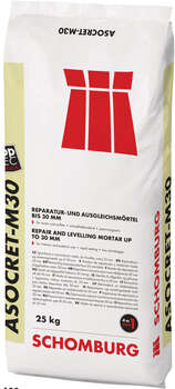 Schomburg Asocret M30 - 25 kg -  zur Untergrundvorbereitung von Bauwerksabdichtungen