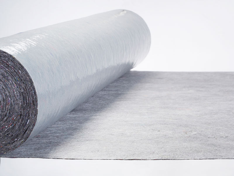NOWOtex Abdeckvlies Profi 1 x 25 m - 250 g/m² Dunkelbunt - Thermisch und mechanisch verfestigt
