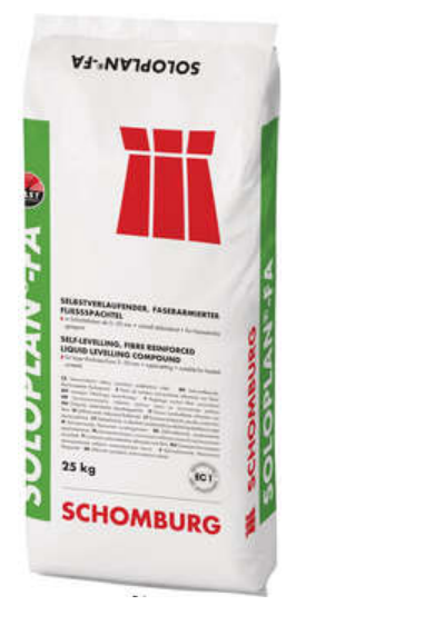 Schomburg SOLOPLAN-FA - 25 Kg - zum Nivellieren und Egalisieren von unebenen Bodenflächen