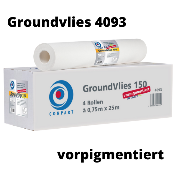 Conpart Groundvlies 4093 150 - 25,00 x 0,75 m - ca. 150 g/m² Vorpigmentiert - 1 Rolle