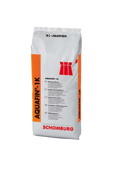 Schomburg AQUAFIN-1K | Starr - Mineralische Dichtungsschlämme - 5 Kilogramm