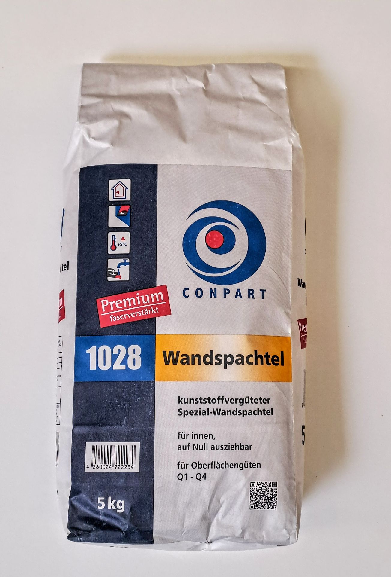 Conpart Premium Wandspachtel 1028 - 5 kg Faserverstärkt