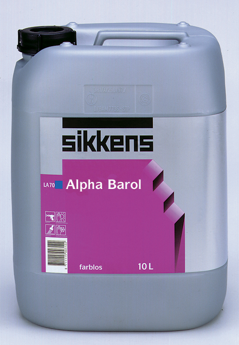 Sikkens Alpha Barol - Unpigmentierter, ultrafeiner Acrylatdispersions-Grundhärter - Farblos