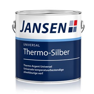 Jansen Universal Thermo-Silber - hitzebeständiger Korrosionsschutz für Stahl - 750 Milliliter