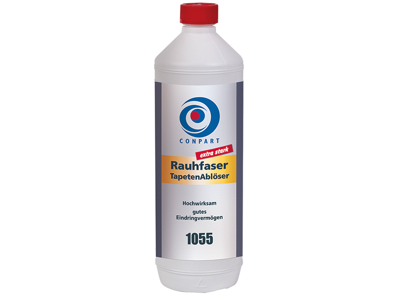 Conpart Rauhfaser Tapetenablöser 1055 - 5 Liter Weiß - Zum leichten und schnellen Entfernen alter Tapeten und Leimfarben